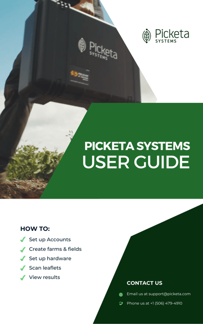 Picketa User Guide Physical Copy (5 × 8 in)